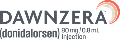 DAWNZERA (donidalorsen 80mg) logo